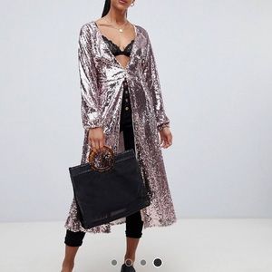 Beautiful Sequin Maxi Top NWT